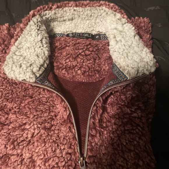 Burgundy pullover sweatshirt - Picture 4 of 4